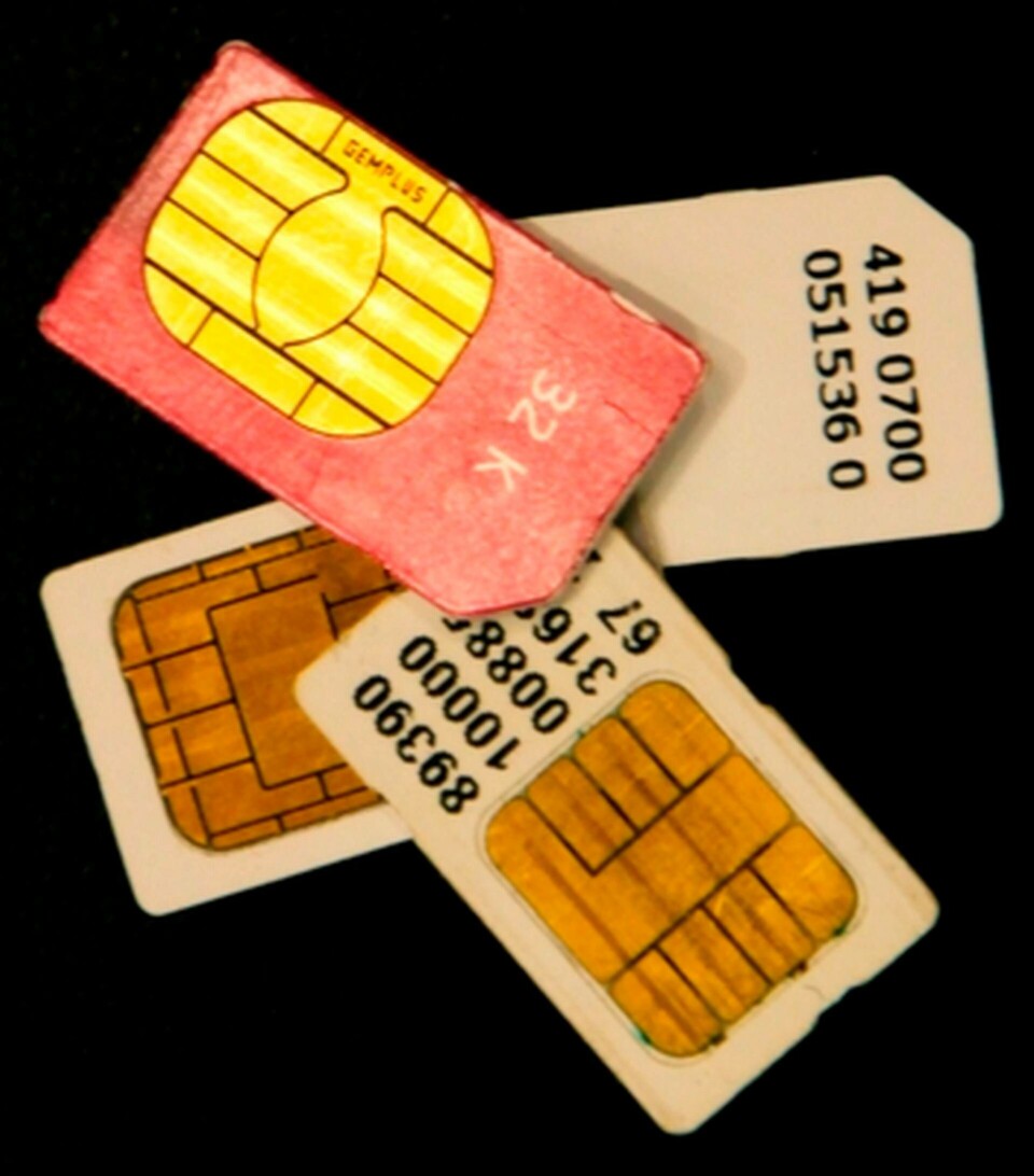 Ett sim-kort är 25 x15 x 0,76 mm. Hur får wifi-kretsen plats? Foto: Jörgen Appelgren Ett sim-kort är 25 x15 x 0,76 mm. Hur får wifi-kretsen plats? Foto: Jörgen Appelgren