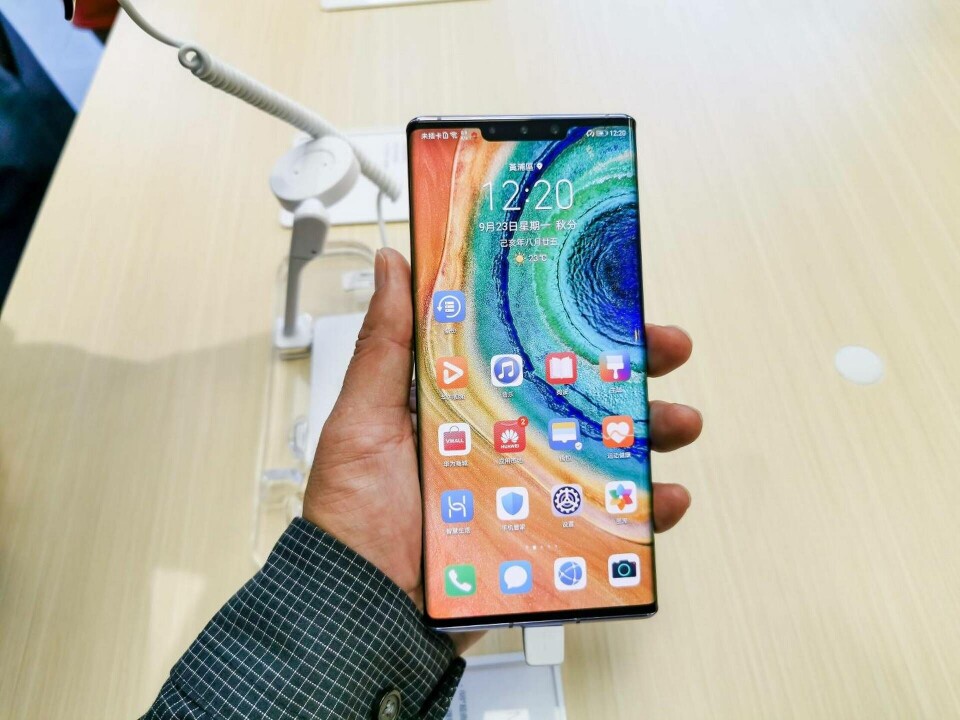 Mate 30 Pro lanseras helt utan tillgång till Googles tjänster och appar. Foto: Sipa Asia Mate 30 Pro lanseras helt utan tillgång till Googles tjänster och appar. Foto: Sipa Asia