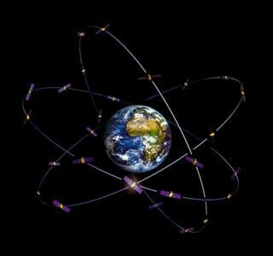 Galileosatelliternas banor. Foto: ESA