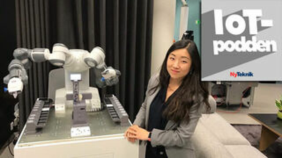 Andi Zhang, global produktchef för kollaborativa robotar på ABB, är gäst per telefon i IoT-poddens tredje avsnitt.