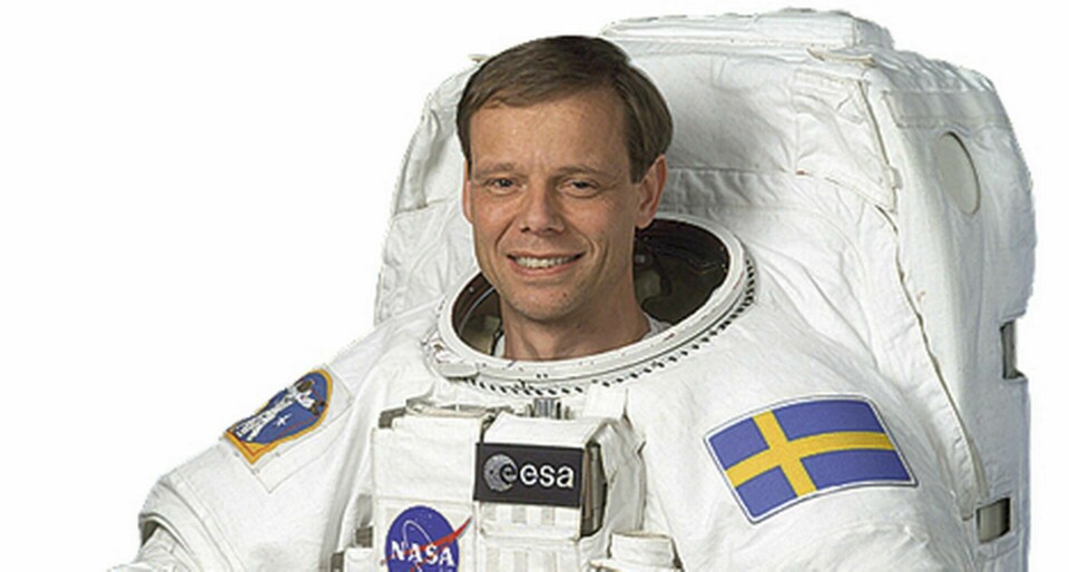 Sveriges mest beresta ingenjör: Christer Fuglesang. Foto: Nasa