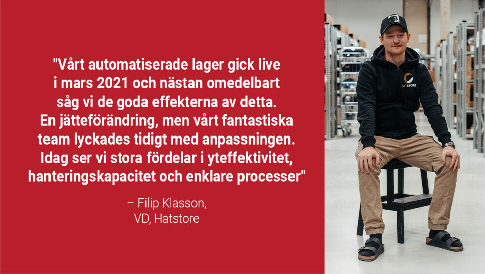 Revolutionerande lagerlösning nu också i industrin