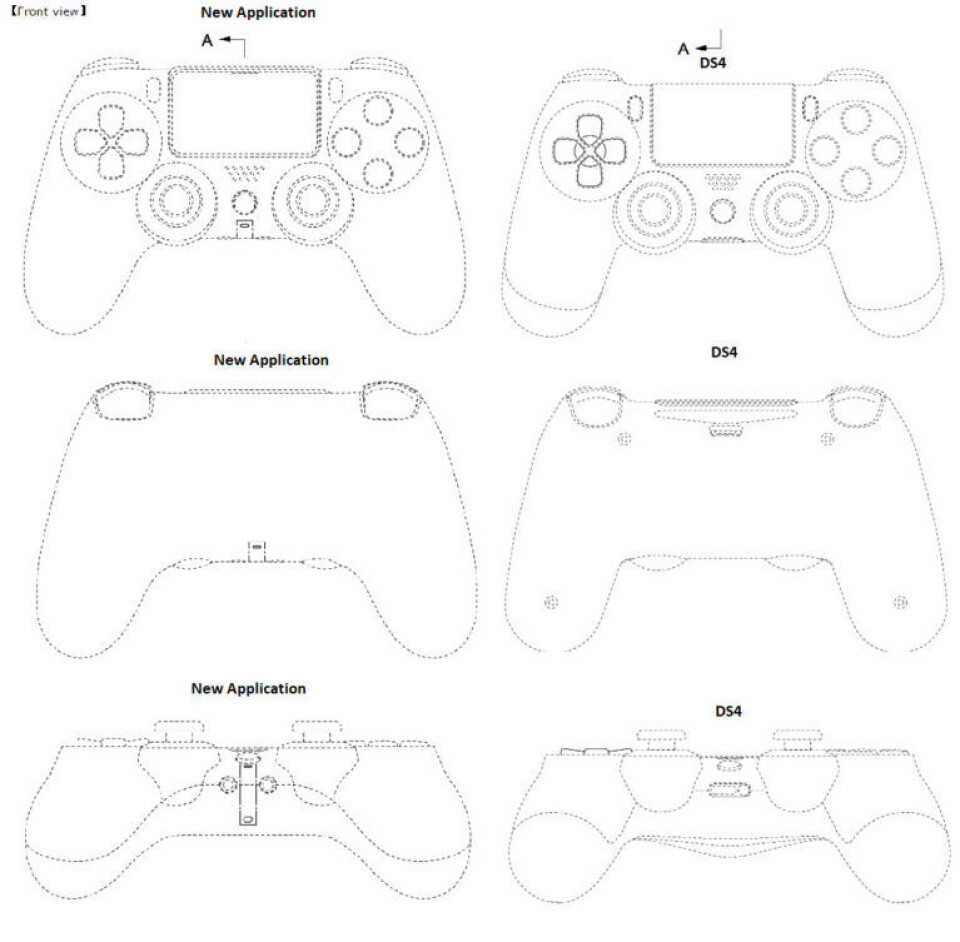 Här jämförs Dualshock 5 med Dualshock 4. Här jämförs Dualshock 5 med Dualshock 4.