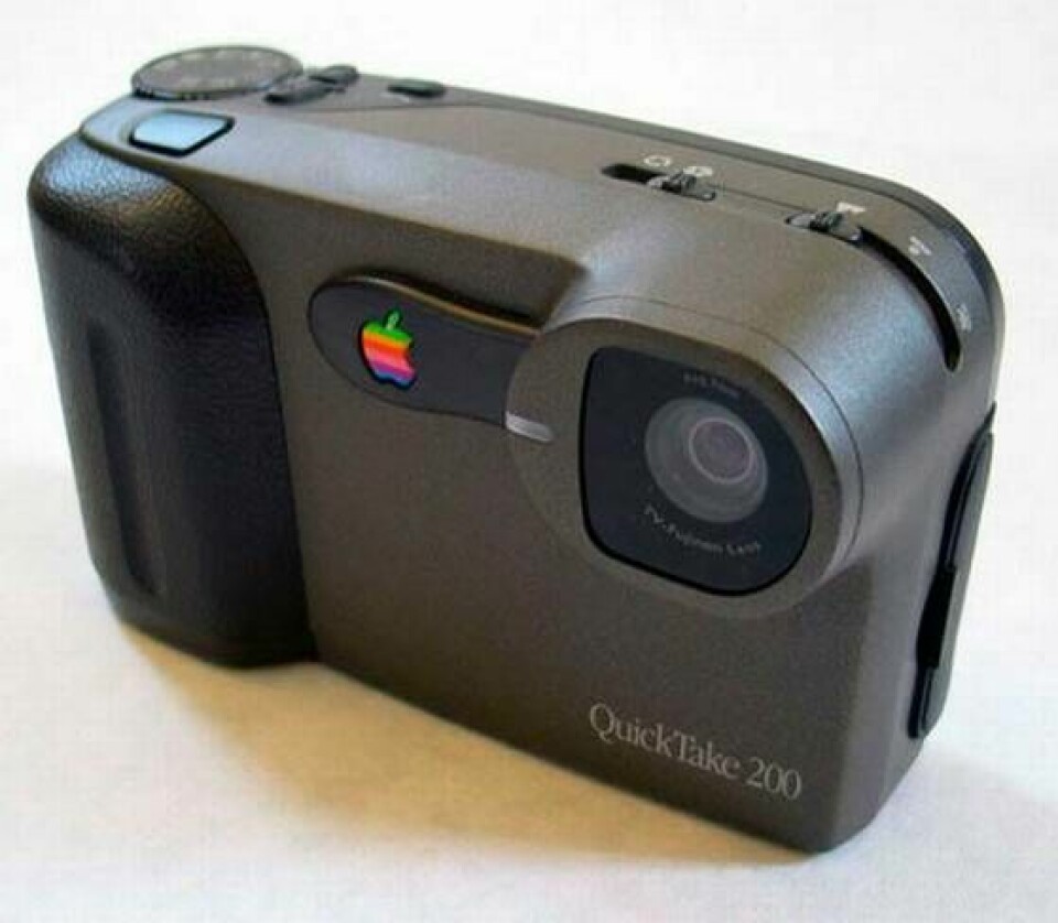 Apples digitalkamera QuickTake 200 från 1997. Foto: Apple