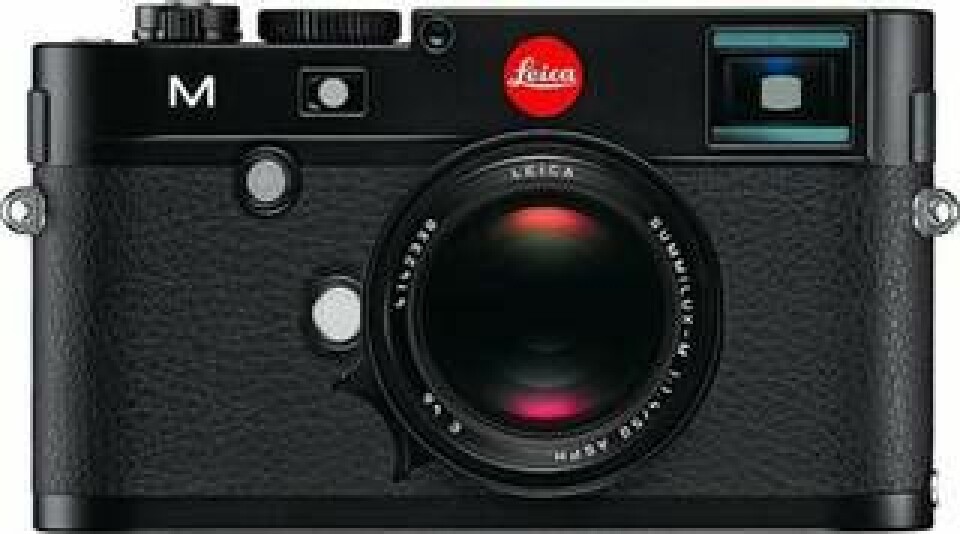 Leicas nya kameramodell 'M'. Foto: Leica