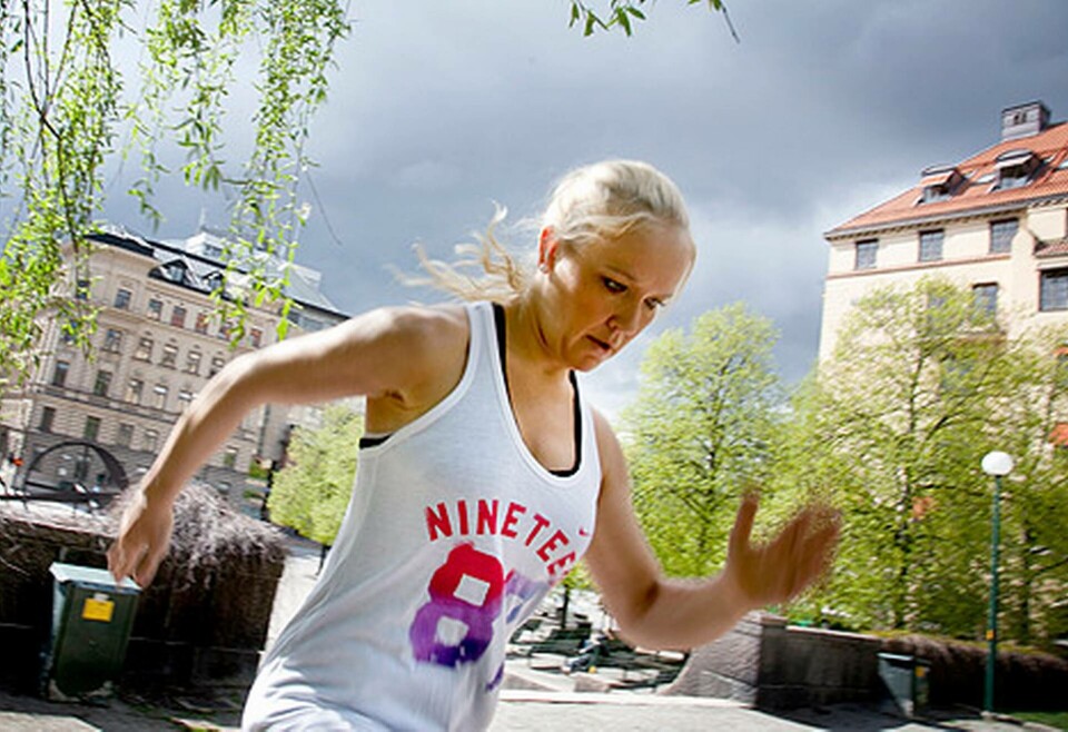 Erica Elimää, PT på Sats. Foto: Jörgen Appelgren Erica Elimää, PT på Sats. Foto: Jörgen Appelgren