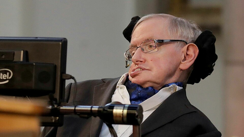 Fysikern Stephen Hawking. Foto: TT