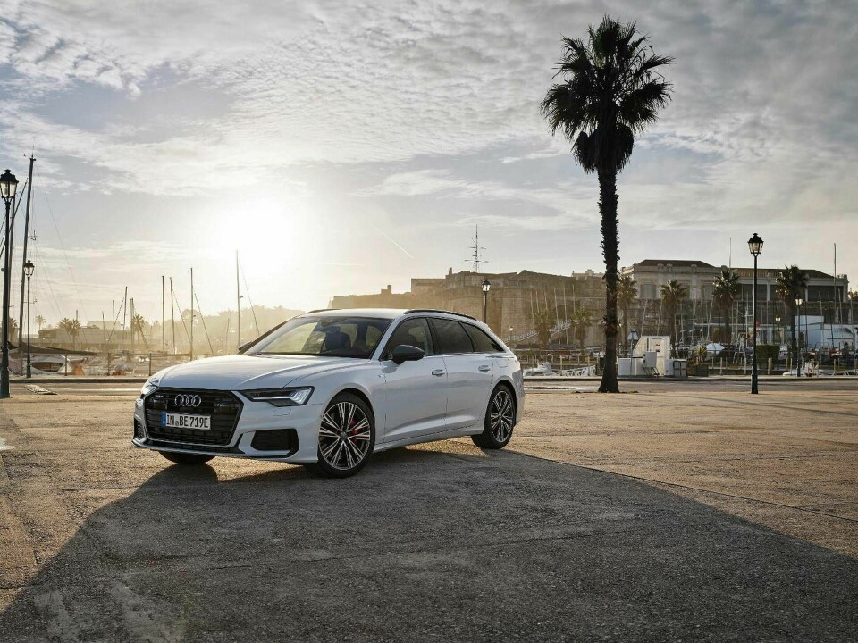 Audi A6, nu som laddhybrid – ska levereras efter sommaren, men går att beställa redan nu. Foto: Audi