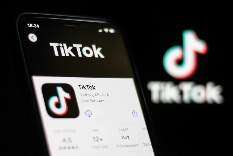 47 procent av svenskarna i åldersgruppen 16-25 använder Tiktok. Foto: Jakub Porzycki/TT 47 procent av svenskarna i åldersgruppen 16-25 använder Tiktok. Foto: Jakub Porzycki/TT