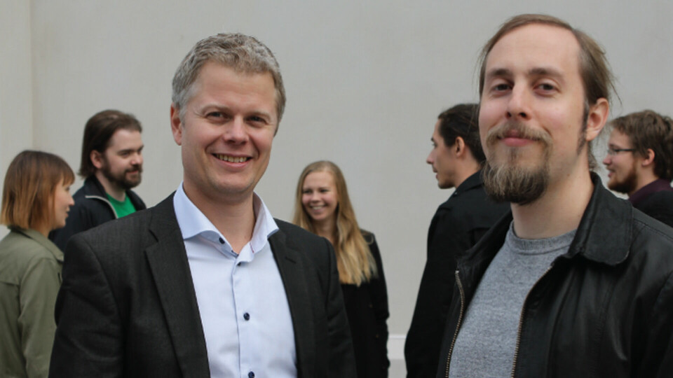 Tidigare forskarna Fredric Lindström och Christian Schüldt startade Limes Audiu 2007. Foto: Limes Audio