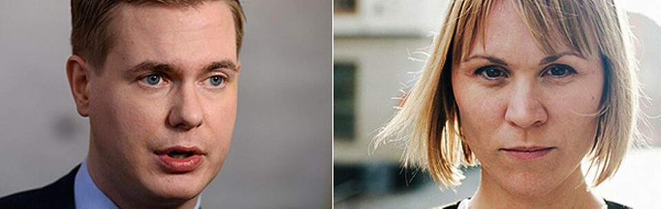 Gustav Fridolin (MP), språkrör och författare till Maskiner och Människor – En skrift om arbete och framtidstro och Linnéa Engström (MP), EU-parlamentariker och ledamot i parlamentets jämställdhetsutskott. Foto: TT, MP Gustav Fridolin (MP), språkrör och författare till Maskiner och Människor – En skrift om arbete och framtidstro och Linnéa Engström (MP), EU-parlamentariker och ledamot i parlamentets jämställdhetsutskott. Foto: TT, MP