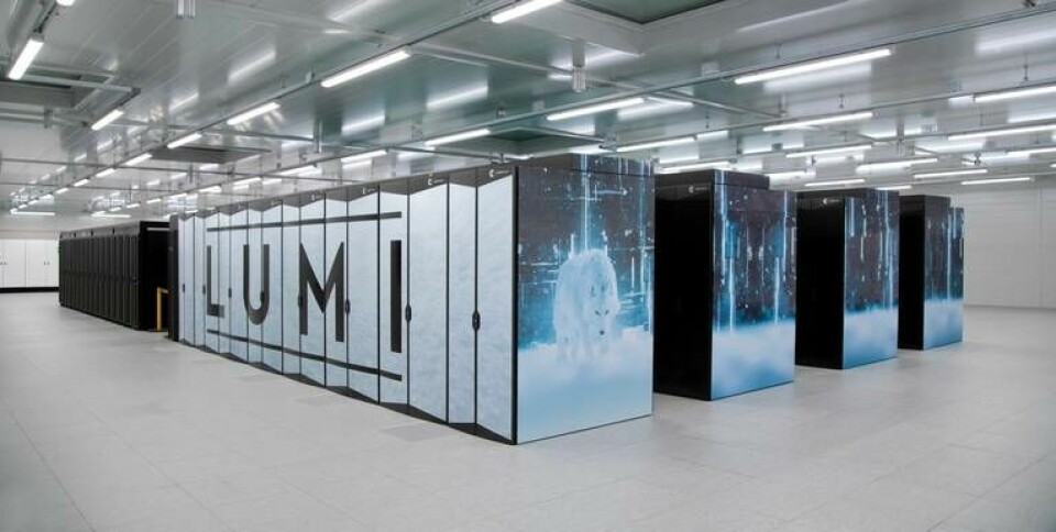 Superdatorn Lumi. Foto: Pekka Agarth/CSC