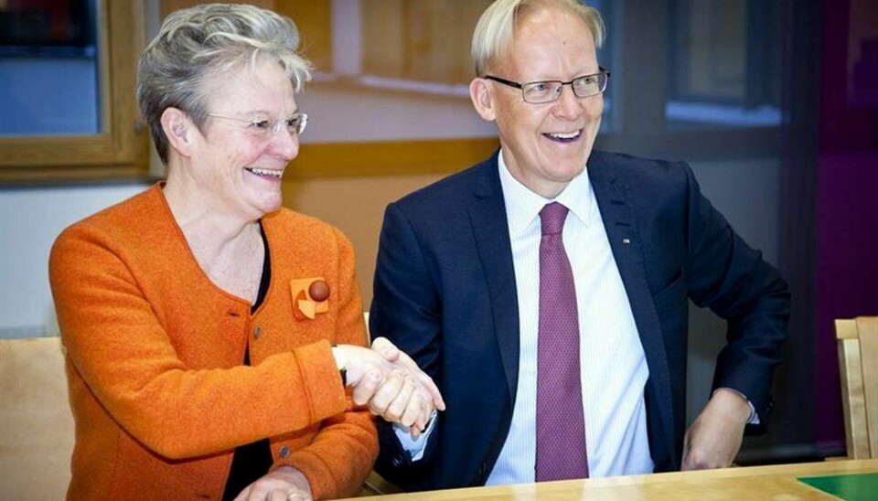 Avtalet undertecknades av Karin Röding, rektor på Mälardalens högskola samt Johan Söderström, vd för ABB Sverige.