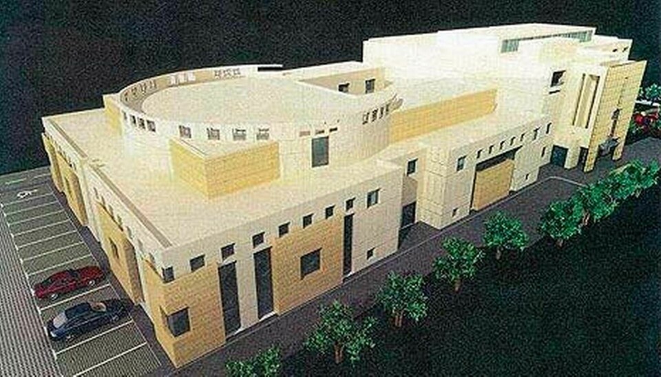 Så är det tänkt att församlingssalen ska se ut. Illustration: Moohammed Wasim Yahia