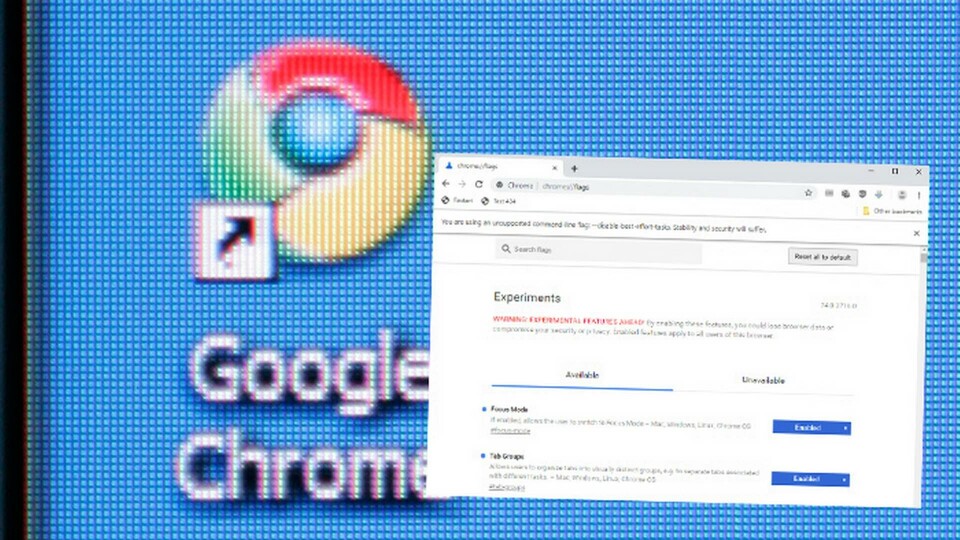 Fokusläge på gång till webbläsaren Chrome. Foto: TT Fokusläge på gång till webbläsaren Chrome. Foto: TT