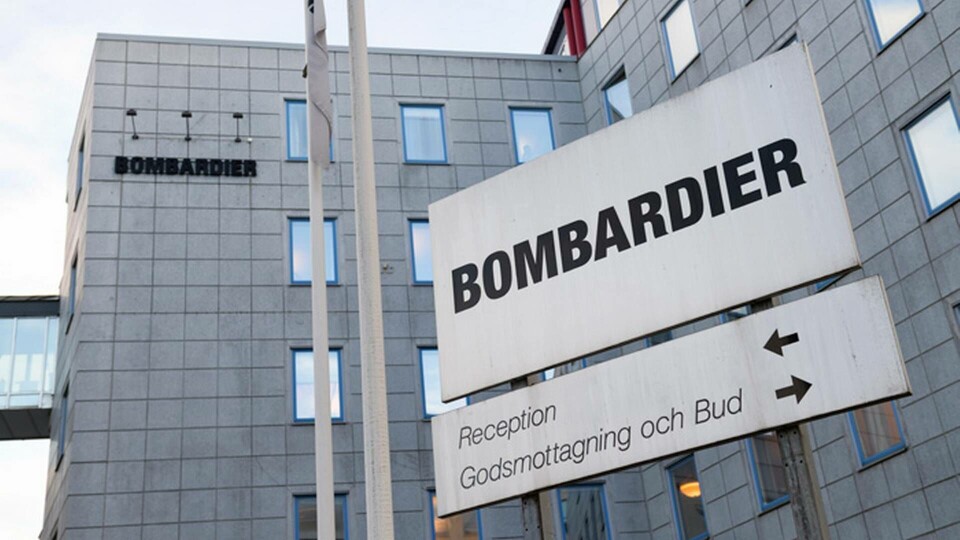 Bombardiers kontor i Liljeholmen, Stockholm. Foto: Henrik Montgomery/TT Bombardiers kontor i Liljeholmen, Stockholm. Foto: Henrik Montgomery/TT