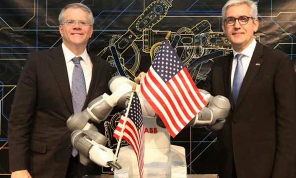 ABB startar robottillverkning i USA. Foto: ABB ABB startar robottillverkning i USA. Foto: ABB