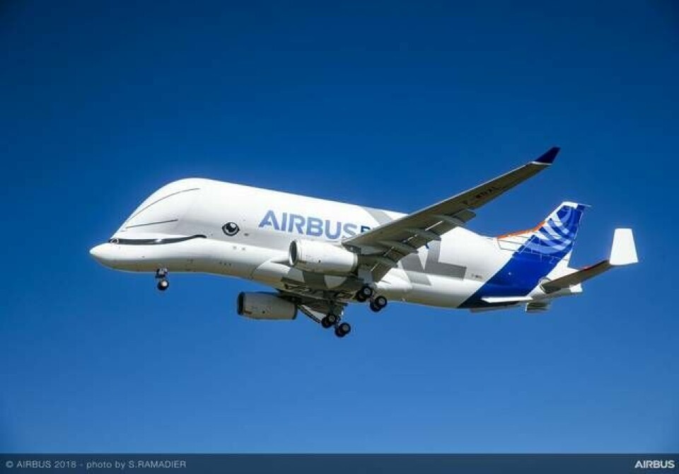 Beluga XL. Foto: Airbus