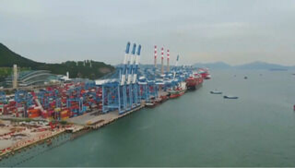 Hamn- och transportsektorn är en av drygt 20 som Huawei digitaliserat med 5g. Foto: Huawei