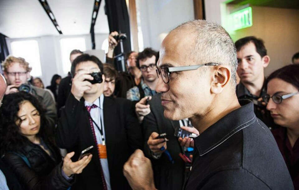 Microsofts vd Satya Nadella. Foto: Microsoft Microsofts vd Satya Nadella. Foto: Microsoft