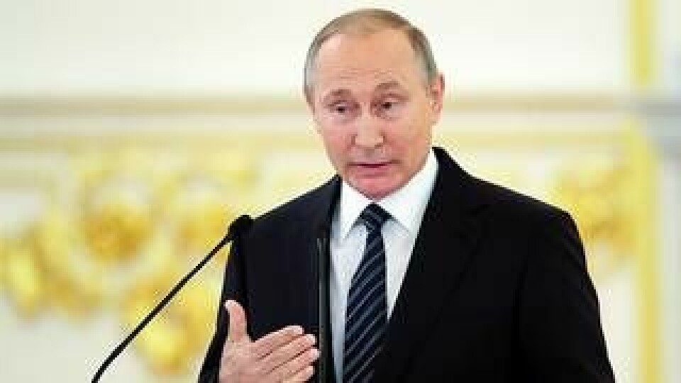Vladimir Putin Foto: Ivan Sekretare / AP /TT