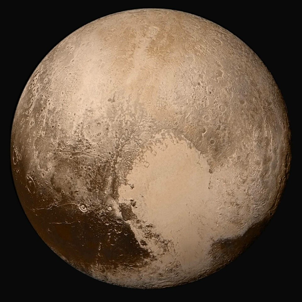 Dvärgplaneten Pluto. Foto: Nasa Dvärgplaneten Pluto. Foto: Nasa