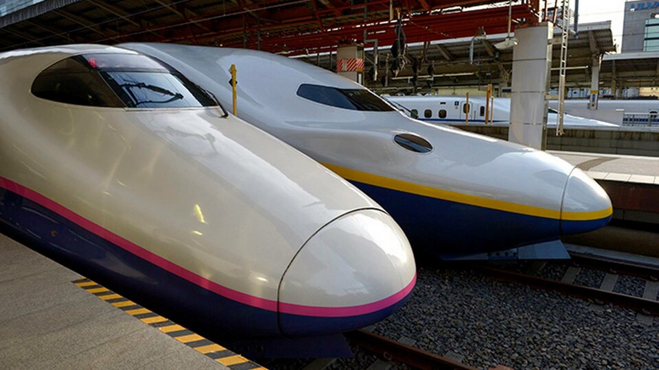 Höghastighetståget Shinkansen i Japan. Foto: Janerik Henriksson / SCANPIX / TT Höghastighetståget Shinkansen i Japan. Foto: Janerik Henriksson / SCANPIX / TT
