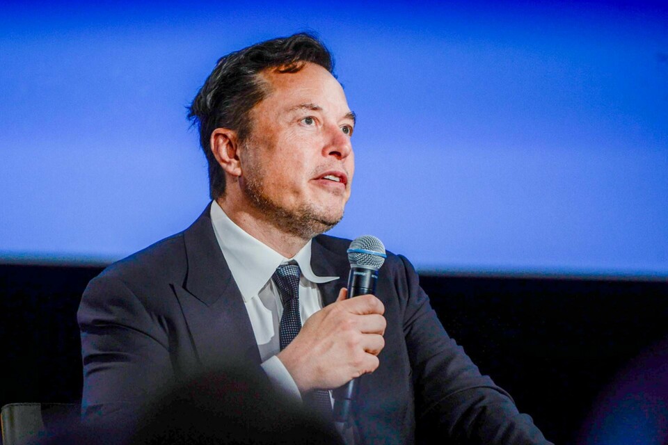 Elon Musk innehar nu världsrekordet i minskad personlig förmögenhet. Arkivbild. Foto: Carina Johansen/NTB/TT