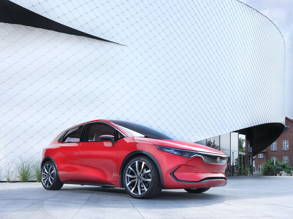 Den polska bilen Izera från delvis statsägda bolaget Electromobility Poland. Landet har tidigare haft flera egna tillverkare, men ingen nutida – då elbilsboomen har skapat en industrimöjlighet. Foto: Izera Den polska bilen Izera från delvis statsägda bolaget Electromobility Poland. Landet har tidigare haft flera egna tillverkare, men ingen nutida – då elbilsboomen har skapat en industrimöjlighet. Foto: Izera