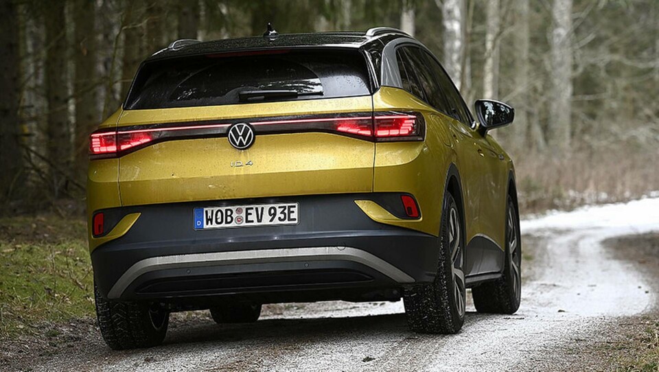 Volkswagen ID4. Foto: BJÖRN LINDAHL/Aftonbladet Volkswagen ID4. Foto: BJÖRN LINDAHL/Aftonbladet