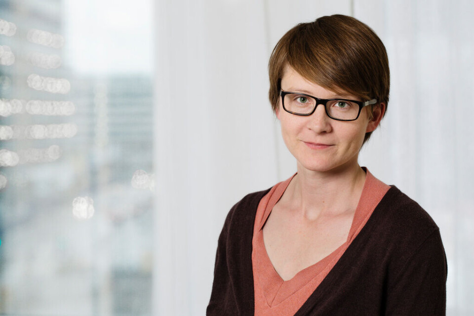 AnnaSara Carnahan, epidemiolog på Folkhälsomyndigheten. Pressbild. Foto: Folkhälsomyndigheten AnnaSara Carnahan, epidemiolog på Folkhälsomyndigheten. Pressbild. Foto: Folkhälsomyndigheten