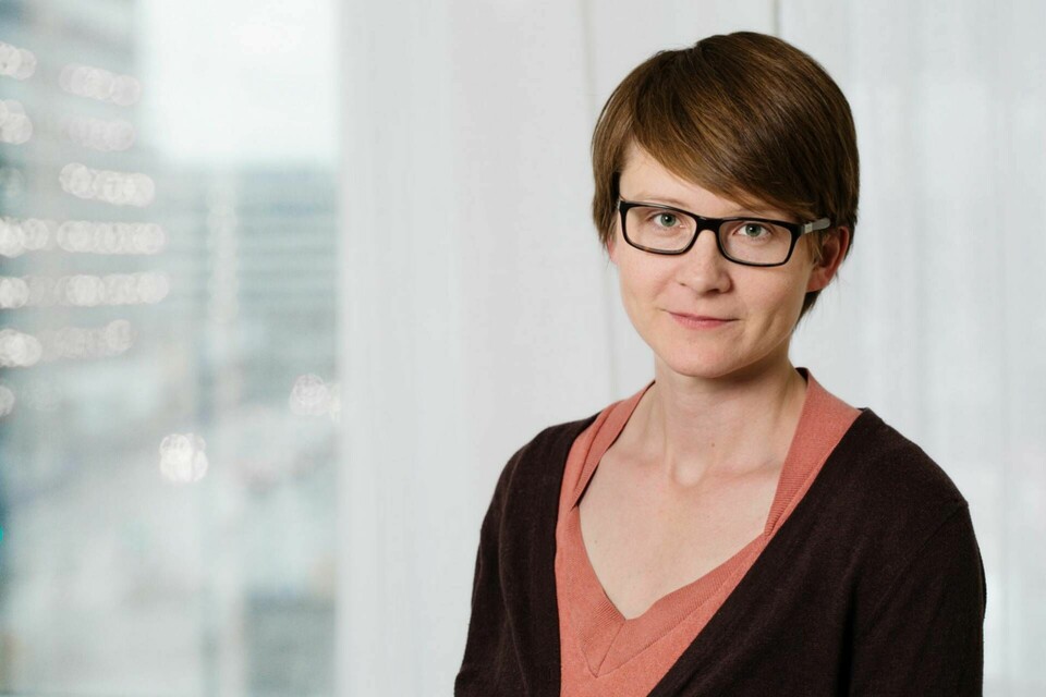 AnnaSara Carnahan, epidemiolog på Folkhälsomyndigheten. Pressbild. Foto: Folkhälsomyndigheten