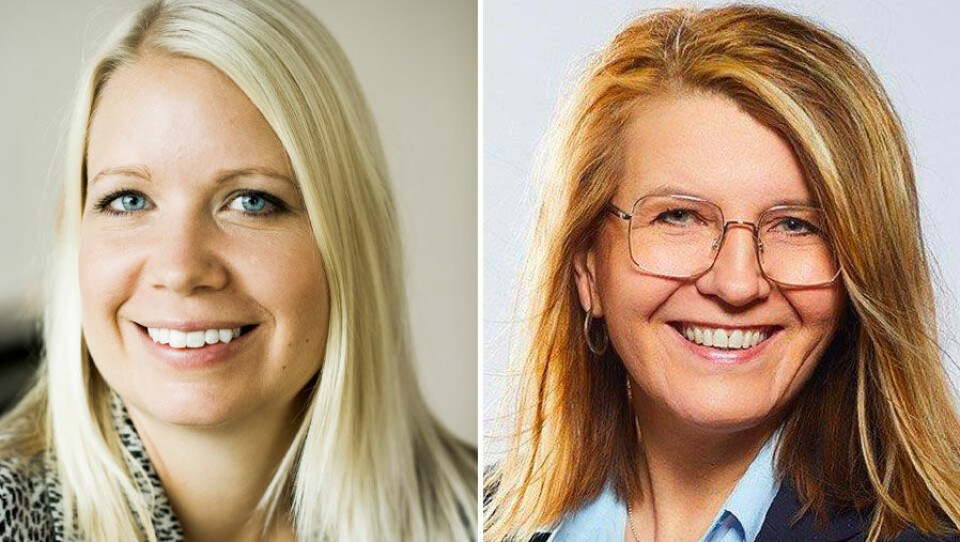 Från vänster: Li Ljungberg, ansvarig för talangattraktion på Teknikföretagen, och Maria Signal Martebo, vd på Alstom. Foto: Teknikföretagen och Alstom Från vänster: Li Ljungberg, ansvarig för talangattraktion på Teknikföretagen, och Maria Signal Martebo, vd på Alstom. Foto: Teknikföretagen och Alstom
