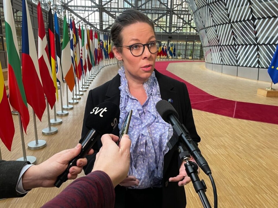 Migrationsminister Maria Malmer Stenergard (M). Foto: Wiktor Nummelin/TT Migrationsminister Maria Malmer Stenergard (M). Foto: Wiktor Nummelin/TT