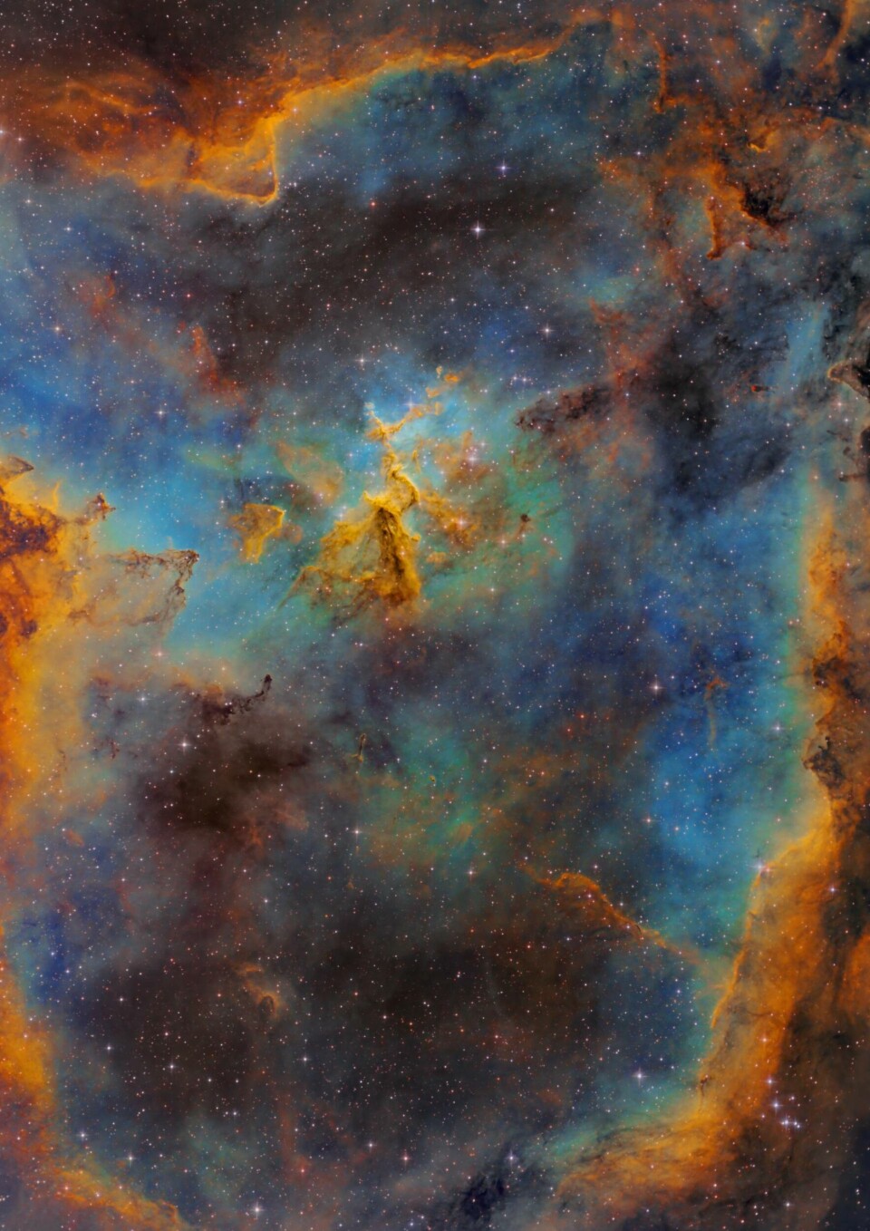 En nebulosa fångad av Andrew McCarthy. Foto: Andrew McCarthy