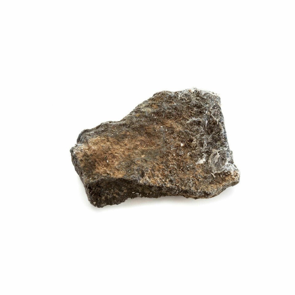 Euxenit innehåller en rad sällsynta jordartsmetaller, som yttrium, niob, cerium och tantal. Foto: Science Photo Library