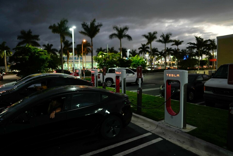 Hur går det egentligen för Tesla? Arkivbild. Foto: Rebecca Blackwell/AP/TT