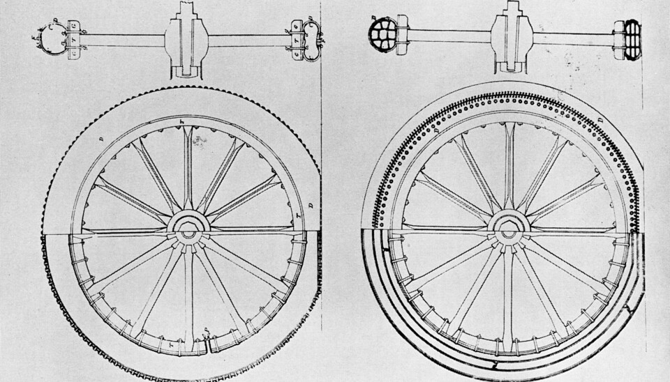 Robert Thomson (1822–1873), patenterade ett luftfyllt däck redan 1845. Foto: THE PRINT COLLECTOR/HERITAGE/TT