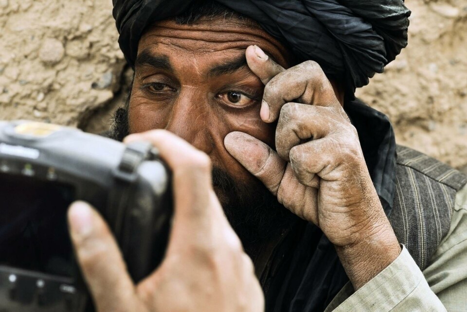 USA:s militär samlade in stora mängder biometriska data i Afghanistan. Arkivbild från 2010. Foto: Science Photo Library/TT USA:s militär samlade in stora mängder biometriska data i Afghanistan. Arkivbild från 2010. Foto: Science Photo Library/TT