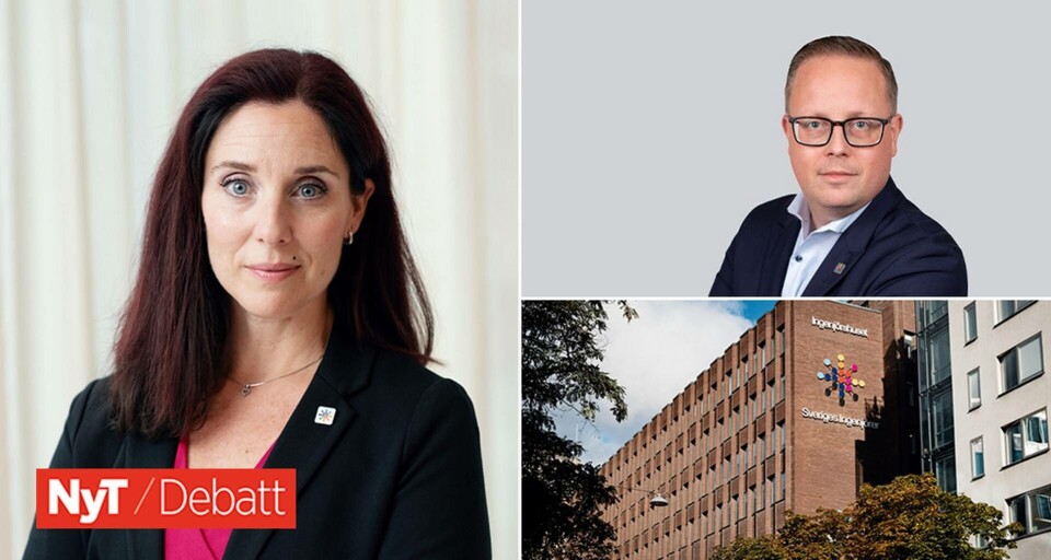 Ulrika Lindstrand, förbundsordförande och Andreas Nyström, förhandlingschef Offentlig sektor, Sveriges Ingenjörer. Collage Ny Teknik. Foto: Sveriges Ingenjörer Ulrika Lindstrand, förbundsordförande och Andreas Nyström, förhandlingschef Offentlig sektor, Sveriges Ingenjörer. Collage Ny Teknik. Foto: Sveriges Ingenjörer