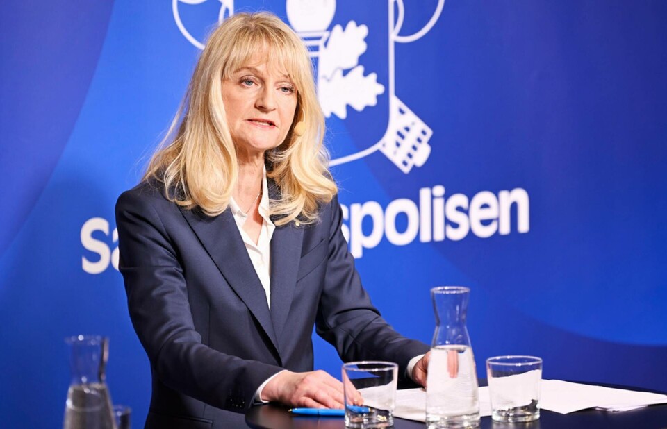 Säkerhetspolischefen Charlotte von Essen deltar på årets rikskonferens Folk och försvar i Sälen. Arkivbild. Foto: Henrik Montgomery Säkerhetspolischefen Charlotte von Essen deltar på årets rikskonferens Folk och försvar i Sälen. Arkivbild. Foto: Henrik Montgomery
