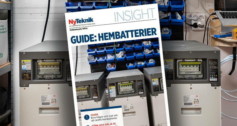 Ny Teknik Insight: Stor guide om hembatterier
