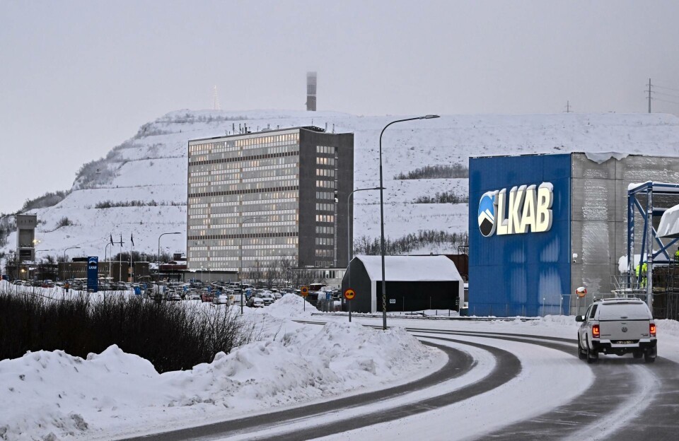 LKAB i Kiruna. Foto: Jonas Ekströmer/TT LKAB i Kiruna. Foto: Jonas Ekströmer/TT
