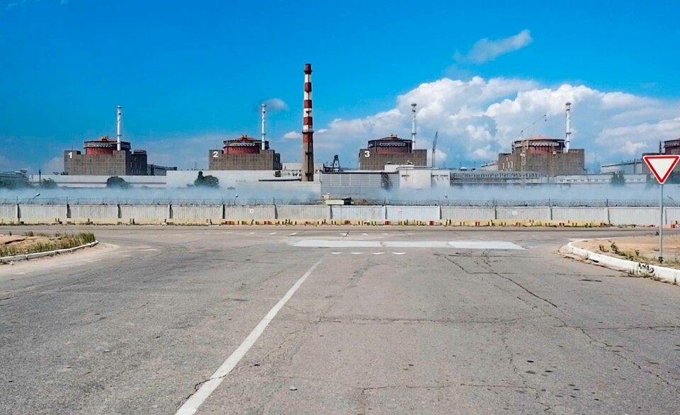 Kärnkraftverket Zaporizjzja i Ukraina. Foto: Ryska försvarsdepartementet/TT