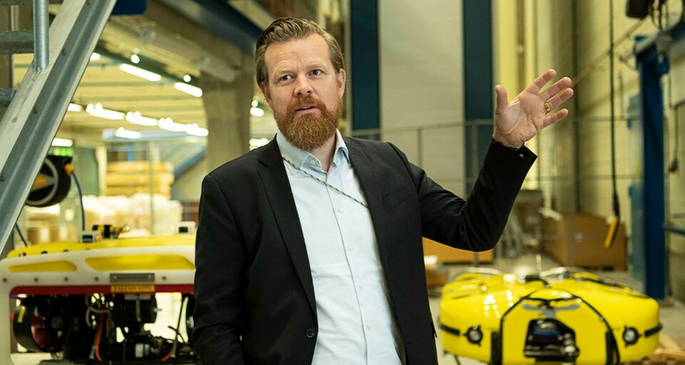Niclas Kolmodin, affärsenhetschef för produktserien Double Eagle. Foto: Staffan Gustavsson
