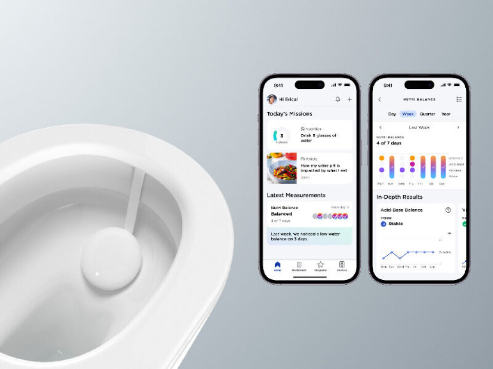 Withings nya urinanalyserare. Foto: Withings Withings nya urinanalyserare. Foto: Withings
