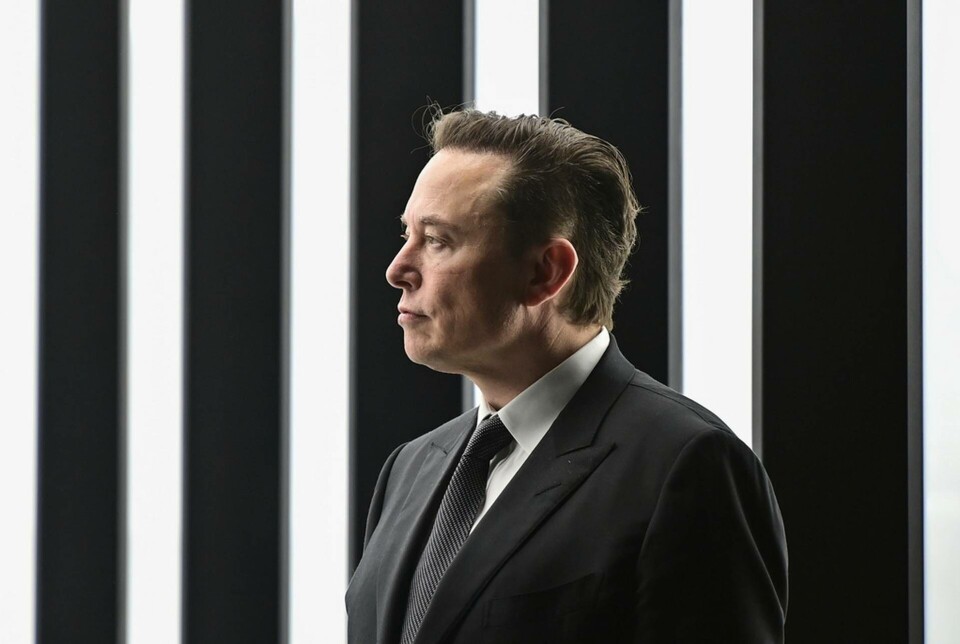Elon Musk vid invigningen av Teslas nya fabrik i Tyskland tidigare i veckan. Foto: Patrick Pleul/pool/AP/TT Elon Musk vid invigningen av Teslas nya fabrik i Tyskland tidigare i veckan. Foto: Patrick Pleul/pool/AP/TT