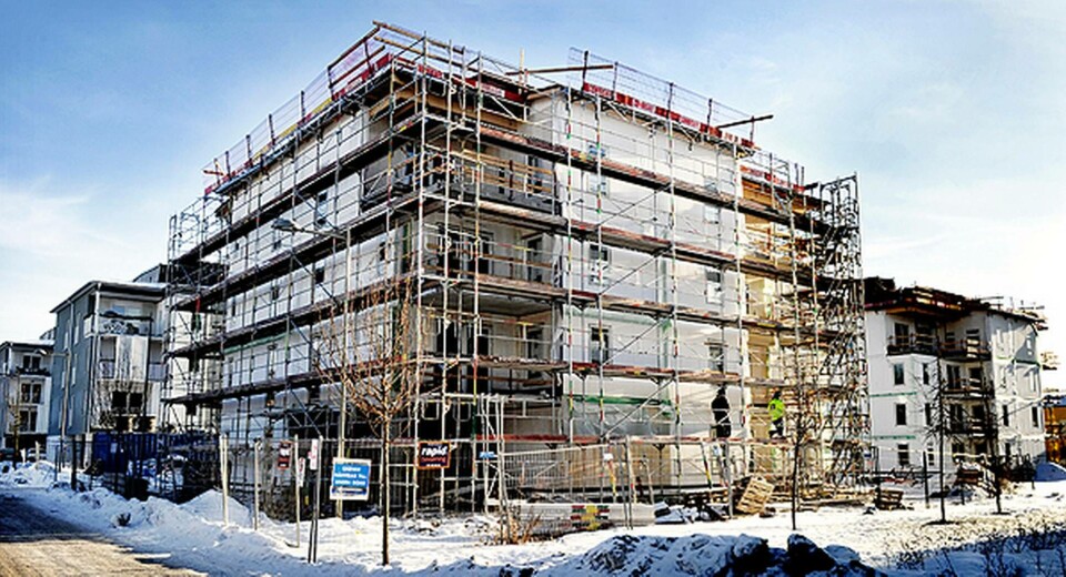 Hyresgäster i passivhus måste använda elektriska apparater för att få upp värmen, någon som slösar energi. Huset på bilden är inte omnämnd i artikeln. Foto: TT Hyresgäster i passivhus måste använda elektriska apparater för att få upp värmen, någon som slösar energi. Huset på bilden är inte omnämnd i artikeln. Foto: TT