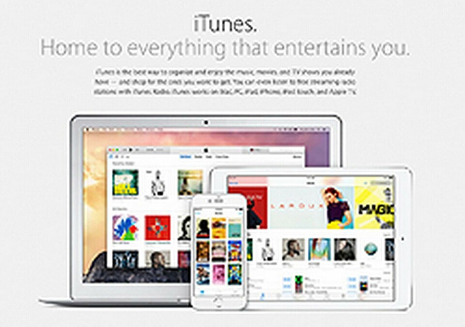 Det går bakåt för försäljningen av nedladdad musik. Foto: Apple Det går bakåt för försäljningen av nedladdad musik. Foto: Apple