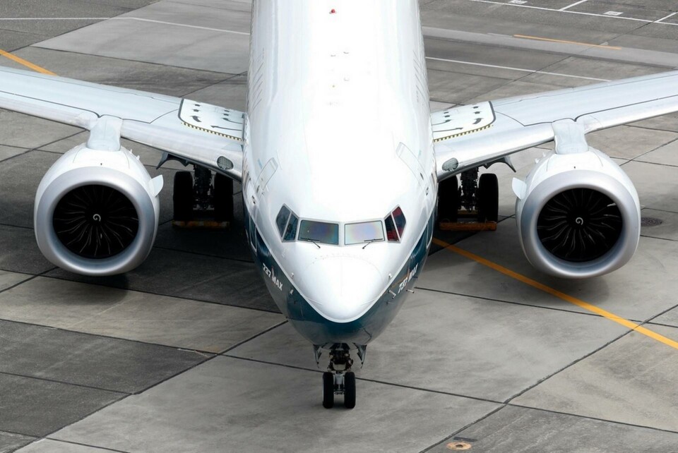 En Boeing 737-7. Nu får bolaget böta för att ha misslett marknaden. Arkivbild. Foto: Jennifer Buchanan En Boeing 737-7. Nu får bolaget böta för att ha misslett marknaden. Arkivbild. Foto: Jennifer Buchanan